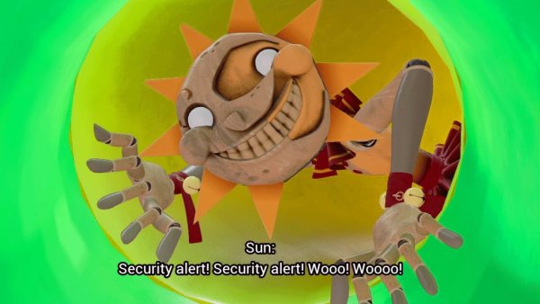 ФНАФ 9 секьюрити Брич солнце