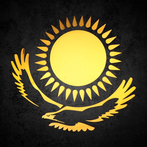 Беркут на флаге Казахстана