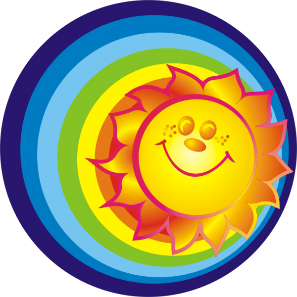 Радужное солнце