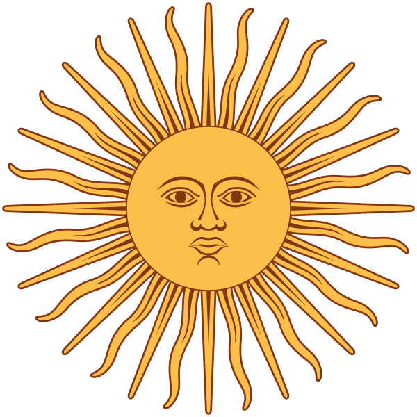 Символическое изображение солнца