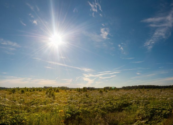 Небо солнце