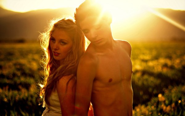 Мужчина солнце