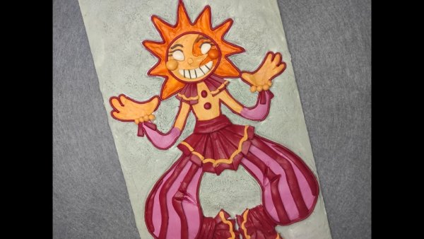 Маска солнца из ФНАФ 9