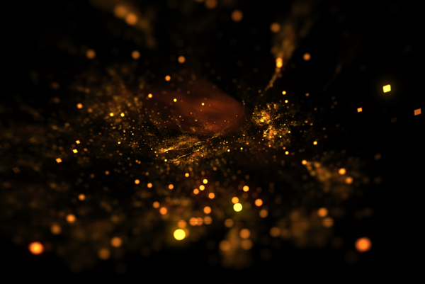 Блестки на черном фоне