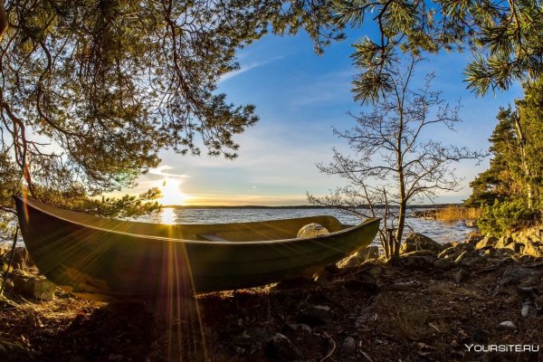 Красивый рассвет на море