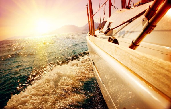 Туман на воде