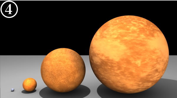 Меркурий и солнце