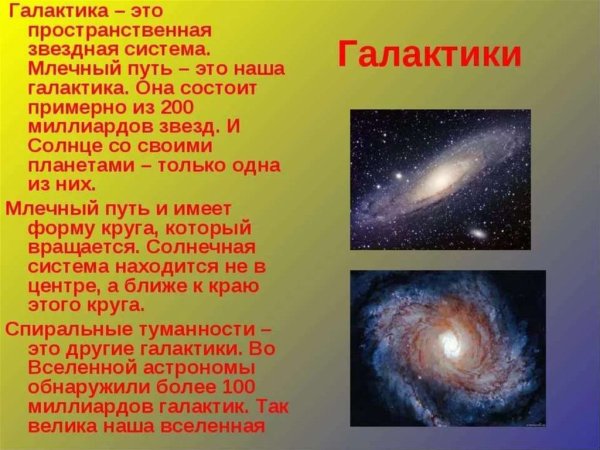 Солнечная система в галактике