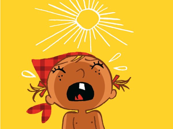 Тепловой удар у ребенка