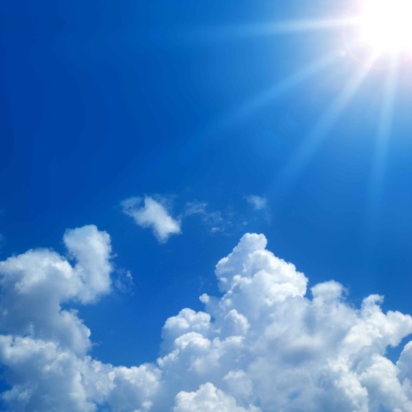 Небо с облаками