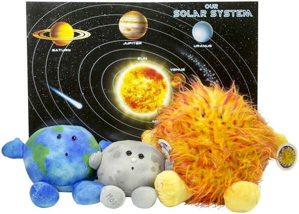 Мягкие игрушки солнце и Луна