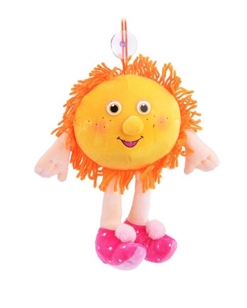 Игрушка елочная "солнце и Луна" стекло,