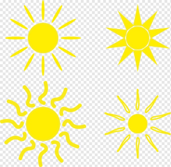 Лучи солнца