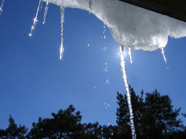 Весна сосульки