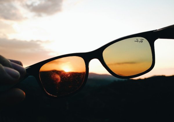 Солнечных очках Эстетика