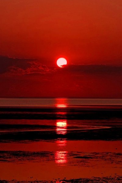 Красный закат