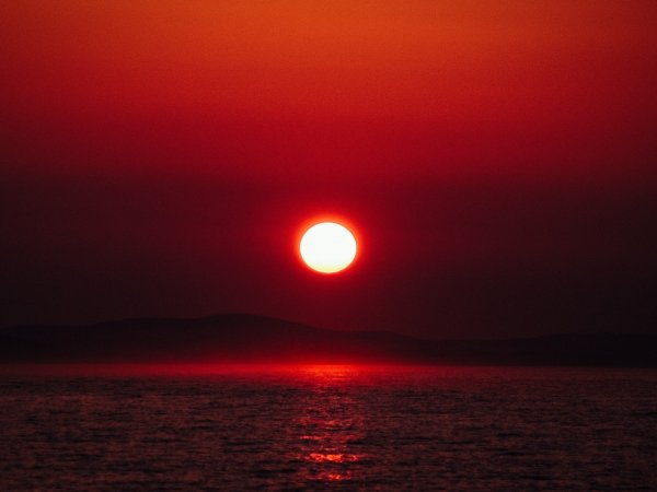 Самый красивый закат