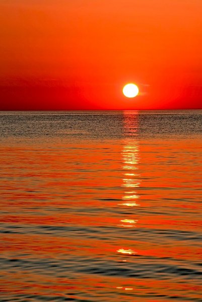 Багряный закат