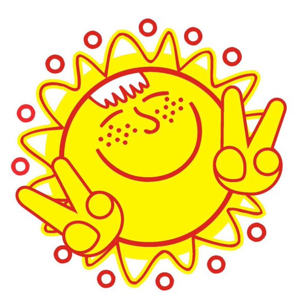 Счастливая женщина в золотом