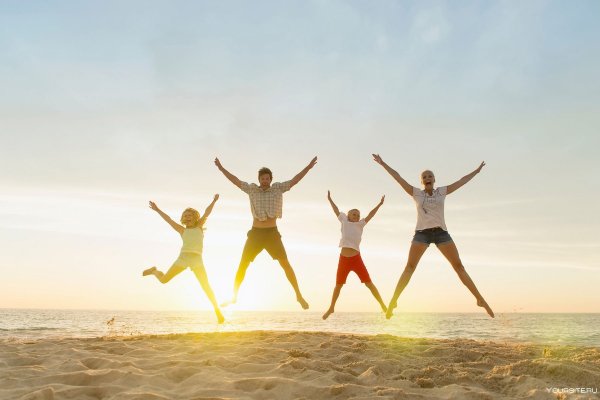 Здоровый счастливый человек