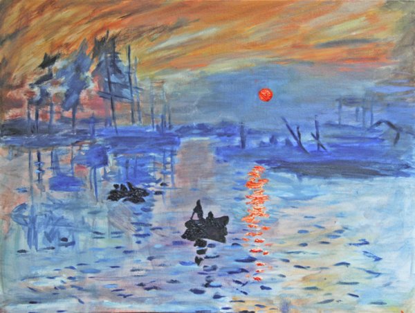 Клод Моне впечатление. Восходящее солнце