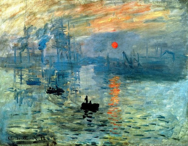 Клод Моне впечатление. Восходящее солнце