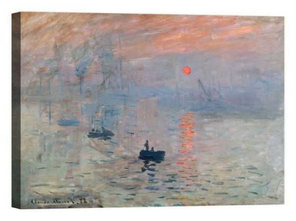 Моне впечатление Восход солнца оригинал