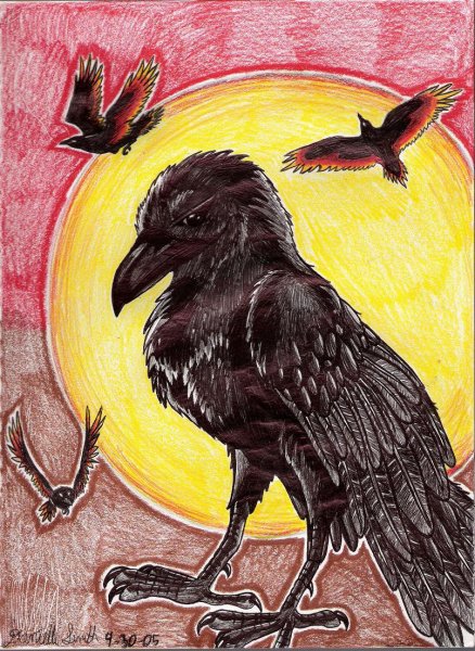 Калмыцкая сказка злая ворона