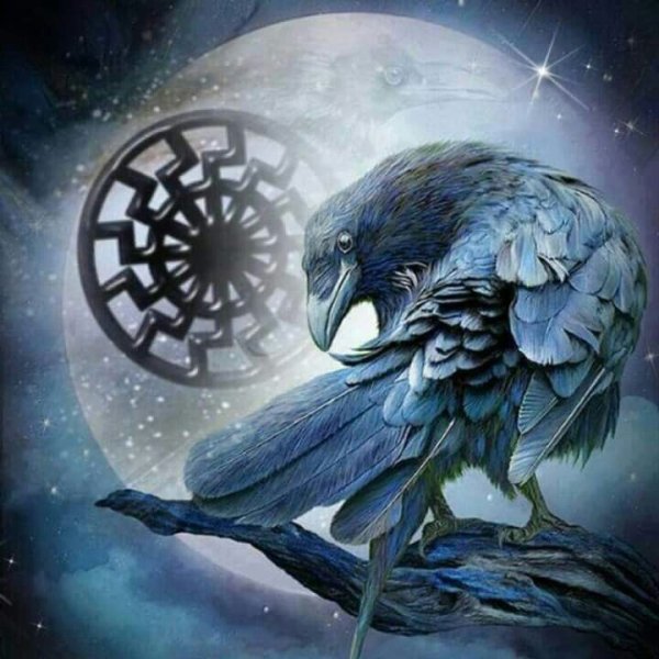 Чертог ворона тату