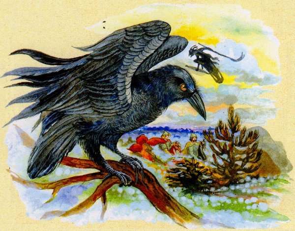 Ворон в славянской мифологии