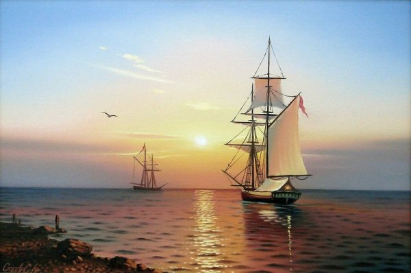 Художник Сергей Стоев морской пейзаж