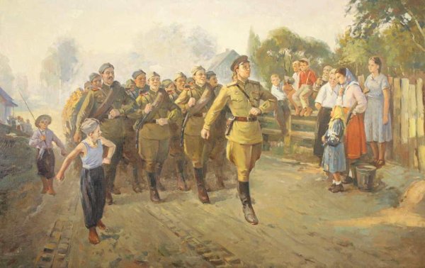 Солдаты идут на войну картинки