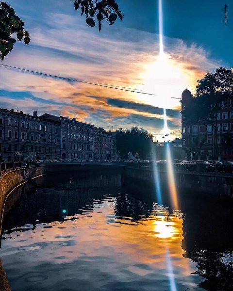 Рассвет в Петербурге