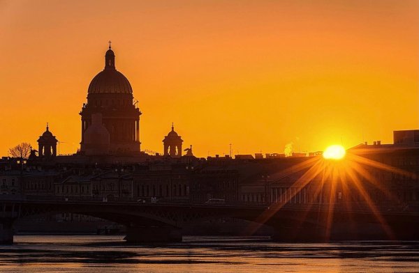 Санкт-Петербург рассвет