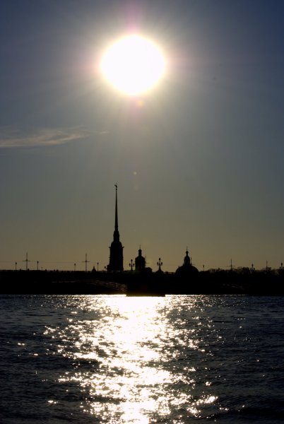 Рассвет в Петербурге
