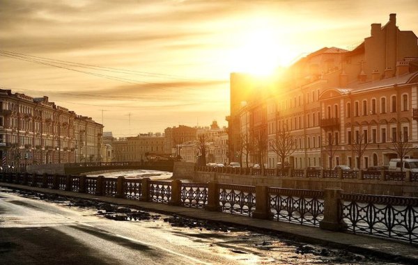 Весенний Солнечный Санкт-Петербург