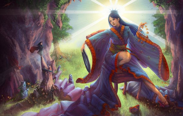 Аматерасу богиня солнца