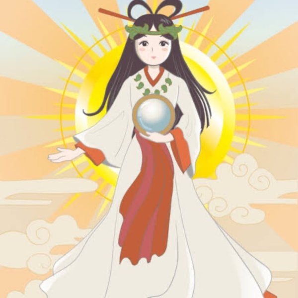 Аматэрасу богиня солнца Легенда