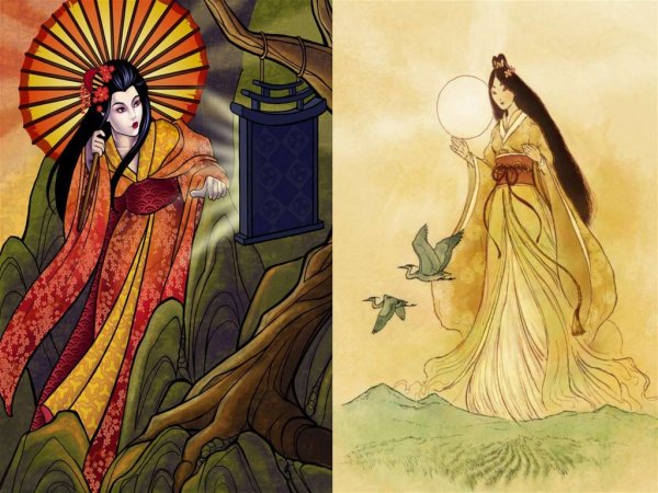 Аматэрасу богиня солнца Легенда