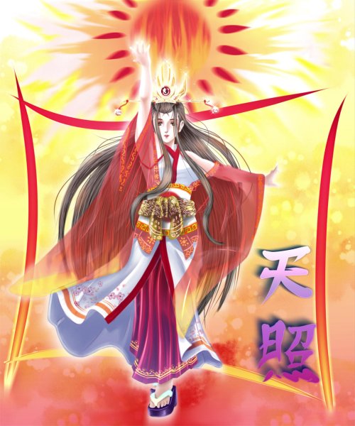 Аматерасу богиня солнца