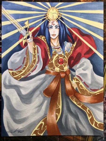 Аматерасу богиня солнца