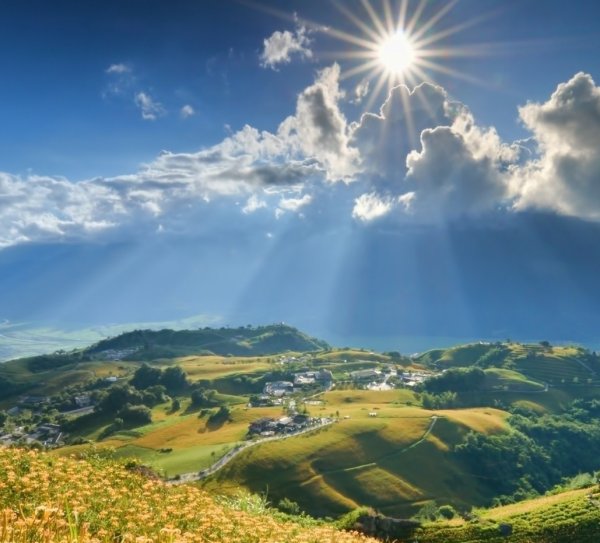 Летнее утро в горах