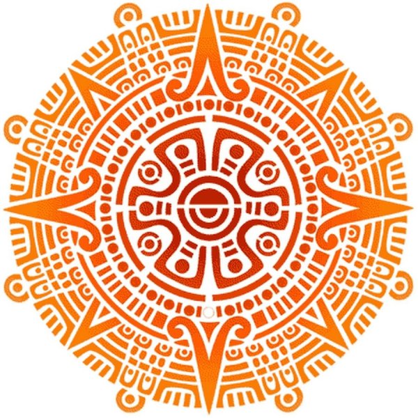 Мандала Майя инки Ацтеки