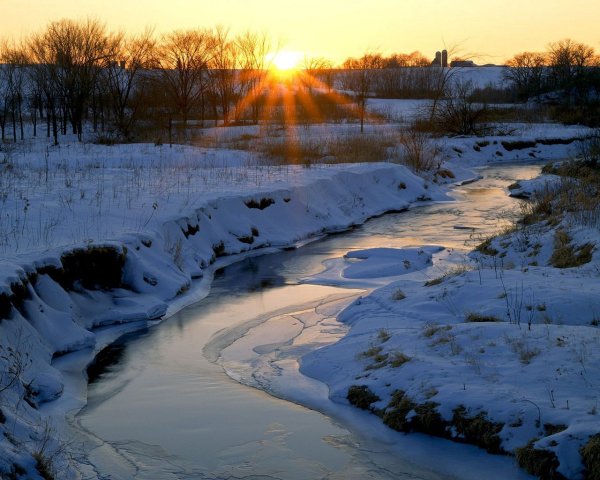 Морозное солнце