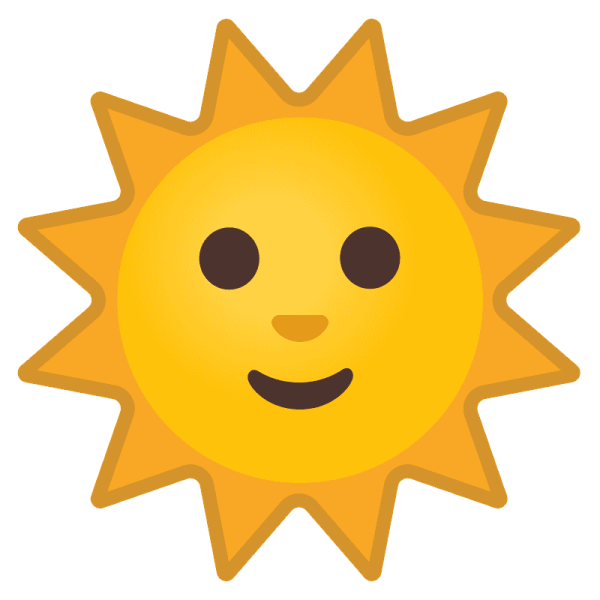ЭМОДЖИ солнце