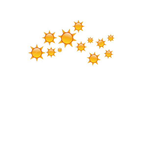 Красивое солнышко