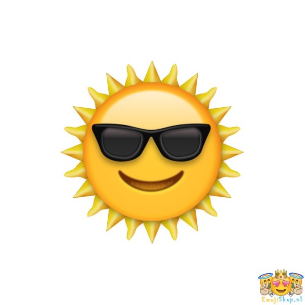 Эмодзи солнце
