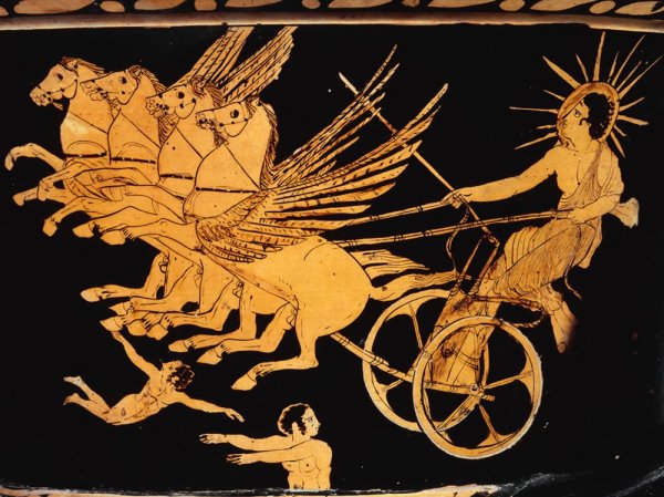 Древнегреческий Бог солнца Гелиос