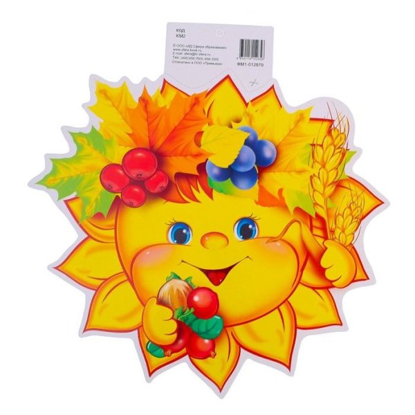 Солнышко с цветочком