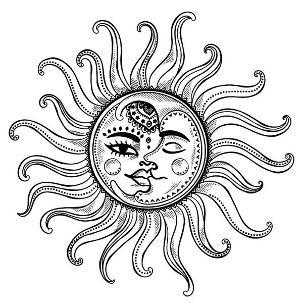 Знак солнца и Луны